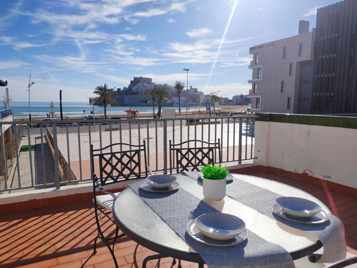 Ferienwohnung Duplex Vista Mar Peniscola Playa Orangecosta Exterior foto