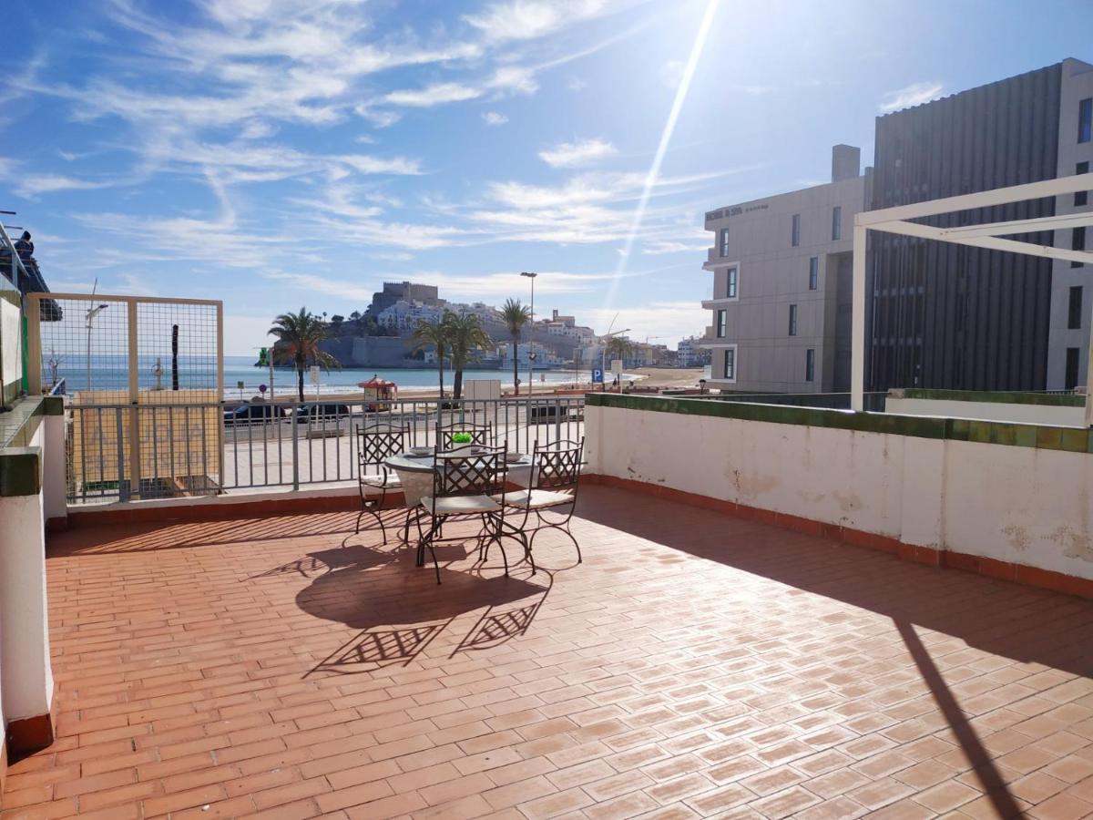 Ferienwohnung Duplex Vista Mar Peniscola Playa Orangecosta Exterior foto