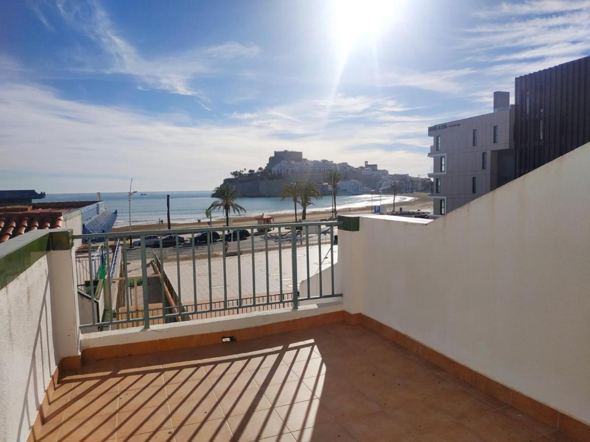 Ferienwohnung Duplex Vista Mar Peniscola Playa Orangecosta Exterior foto